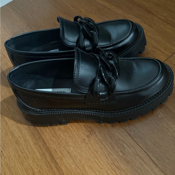 Steve Madden Black Loafers - Picture 2 of 4